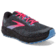 Brooks Divide 3 Running Shoes - Womens, Medium, Ebony/Black/Diva Pink, 8.0, 1203681B057.080