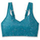 Brooks Drive Convertible Run Bra - Womens, Lagoon Speckle Print, 32DD, 350081464.0322D