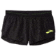 Brooks Elite 2in Split Short - Womens, Black/Nightlife, L, 221536070.035