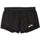 Brooks Elite 3in Split Short - Mens, Black/Nightlife, M, 211390070.030