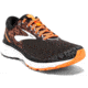 Brooks Ghost 11 Road Running Shoes - Mens, Black/Silver/Orange, Medium, 9 US, 1102881D093.090