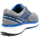 Brooks Ghost 11 Road Running Shoes - Mens, Grey/Blue/Silver, Extra Wide, 9 US, 1102884E006.090