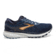 Brooks Ghost 12 Road Running Shoe - Mens, Navy/Deep Water/Gold, Narrow, 8.0, 1103161B489.080