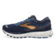 Brooks Ghost 12 Road Running Shoe - Mens, Navy/Deep Water/Gold, Narrow, 8.0, 1103161B489.080