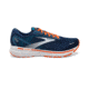 Brooks Ghost 14 Shoes - Mens, Titan/Teal/Flame, 7 US, Medium Width, 1103691D488.070