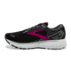 Brooks Ghost 14 Shoes - Womens, Black/Pink/Yucca, 10.5 US, Regular, 1203561B013.105