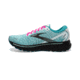 Brooks Ghost 14 Shoes - Womens, White/Black/Blue Light, 6.5 US, Regular, 1203561B141.065