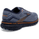 Brooks Ghost 15 Running Shoes - Mens, Wide, Flintstone/Peacoat/Oak, 9.0, 1103932E025.090