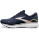 Brooks Ghost 15 Running Shoes - Mens, Wide, Peacoat/Blue/Orange Pop, 9.0, 1103932E439.090