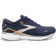 Brooks Ghost 15 Running Shoes - Mens, Wide, Peacoat/Blue/Orange Pop, 9.0, 1103932E439.090