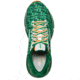 Brooks Ghost 15 Running Shoes - Womens, Medium, Green/White/Orange, 10.5, 1203801B371.105