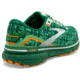 Brooks Ghost 15 Running Shoes - Womens, Medium, Green/White/Orange, 10.5, 1203801B371.105