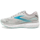 Brooks Ghost 15 Running Shoes - Womens, Medium, Grey/Blackened Pearl/Blue, 10.0, 1203801B085.100