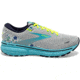 Brooks Ghost 15 Running Shoes - Womens, Medium, Oyster/Bluefish/White, 6.5, 1203801B064.065