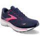 Brooks Ghost 15 Running Shoes - Womens, Medium, Peacoat/Blue/Pink, 8.0, 1203801B460.080