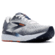 Brooks Ghost 16 Road Running Shoes - Mens, White/Peacoat/Orange, 10.0 US/Medium, 1104181D130.100