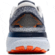 Brooks Ghost 16 Road Running Shoes - Mens, White/Peacoat/Orange, 10.0 US/Medium, 1104181D130.100