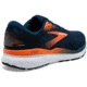 Brooks Ghost 16 Running Shoes - Mens, Blue Opal/Black/Nasturtium, 8.5, 1104181D474.085