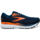 Brooks Ghost 16 Running Shoes - Mens, Blue Opal/Black/Nasturtium, 8.5, 1104181D474.085