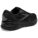 Brooks Ghost 16 Running Shoes - Womens, Black/Black/Ebony, 7.0, 1204071B020.070
