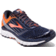 Brooks Ghost 9 Road Running Shoe - Men's-Peacoat/Orange/Black-Medium-9