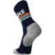 Brooks Ghost Crew Sock, Navy/Brooks Stripe, S, 280495410.025