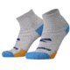 Brooks Ghost Lite Quarter 2-Pack Sock, Blue/Peacoat &amp; Light Grey/Blue, L, 280497435.035