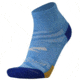 Brooks Ghost Lite Quarter 2-Pack Sock, Blue/Peacoat &amp; Light Grey/Blue, L, 280497435.035