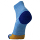Brooks Ghost Lite Quarter 2-Pack Sock, Blue/Peacoat &amp; Light Grey/Blue, L, 280497435.035