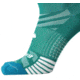 Brooks Ghost Lite Quarter 2-Pack Sock, Nile/Lagoon &amp; White/Nile, S, 280497358.025