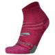 Brooks Ghost Lite Quarter 2-Pack Sock, Pink/Salt &amp; Light Grey/Salt, L, 280497612.035