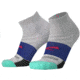 Brooks Ghost Lite Quarter 2-Pack Sock, Pink/Salt &amp; Light Grey/Salt, L, 280497612.035