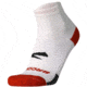 Brooks Ghost Lite Quarter 2-Pack Sock, White/Clay &amp; Clay/Lt Peak, M, 280497172.030