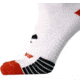 Brooks Ghost Lite Quarter 2-Pack Sock, White/Clay &amp; Clay/Lt Peak, M, 280497172.030