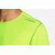 Brooks Ghost Men's Short Sleeve Shirt, Lime, 2XL 211133-Lime-XXL