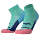 Brooks Ghost Quarter Sock, Salt Air/Pink, L, 280499413.035