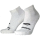 Brooks Ghost Quarter Sock, White, M, 280499100.030