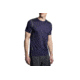 Brooks Ghost Short Sleeve Shirt - Mens, Navy/Nightlife, Extra Large, 211133410.040