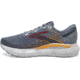 Brooks Glycerin GTS 20 Running Shoes - Mens, Grey/Chili Oil/Orange, 8.5, 1103831D034.085