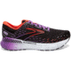 Brooks Glycerin GTS 20 Running Shoes - Womens, Medium, Black/Bellflower/Fiesta, 5.0, 1203701B013.050