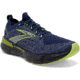 Brooks Glycerin StealthFit GTS 20 Running Shoes - Mens, Blue/Ebony/Lime, 12.0, 1103851D404.120
