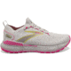 Brooks Glycerin StealthFit GTS 20 Running Shoes - Womens, Medium, Grey/Yellow/Pink, 9.5, 1203711B067.095