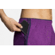 Brooks Go-To 3 Inch Short - Womens, Violet/Navy, Large, 221203517.035