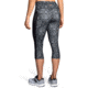 Brooks Greenlight Capris - Womens, Black Marble/Black, L, 221349099.035