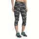 Brooks Greenlight Women's Running Capri, Black Ikat Jacquard/Black, 2XL, 221227-BLKIKT-JCQ-BLK-XXL