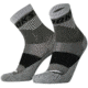 Brooks High Point Crew Sock, Asphalt/Black, M, 280491012.030