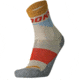 Brooks High Point Crew Sock, Oatmeal/Red Clay, M, 280491214.030