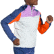 Brooks High Point Waterproof Jacket - Womens, Lt Slate/Bright Orange/Aegean, Extra Small, 221608477.020