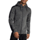 Brooks Interval Hoodie - Mens, Heather Black, M, 211242038.03