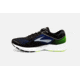 Brooks Launch 5 Mens Road Running Shoes, Black/Blue/Green, 10 US, Medium, 1102781D016.100